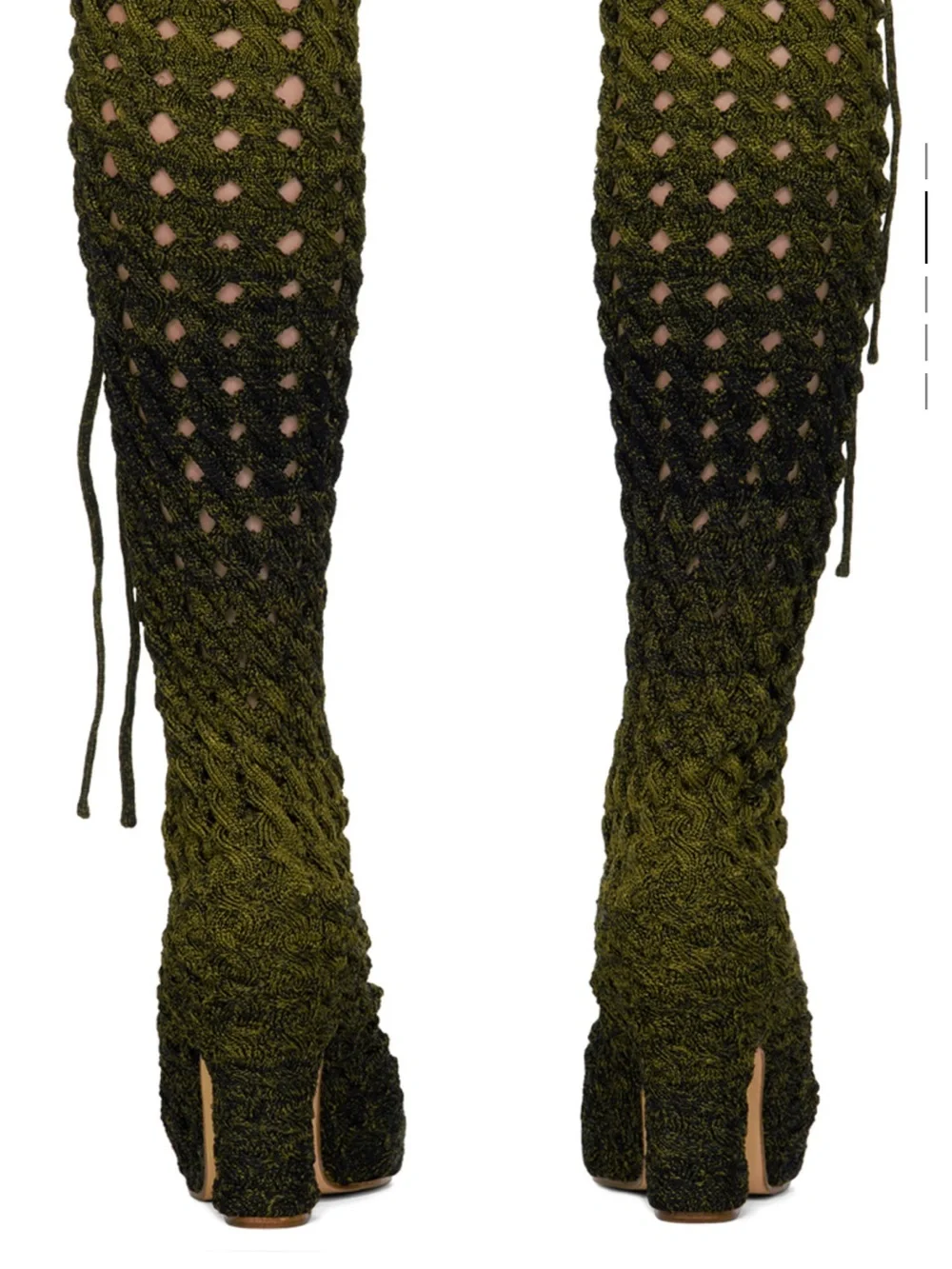 Isa Boulder Exclusive Spiral Cable Over-the-Knee Boots